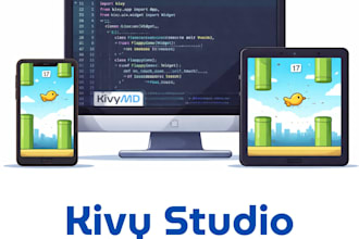 build your idea to python for android with kivy and kivymd