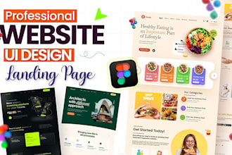 design website UI, figma landing page, website ui ux design,figma design
