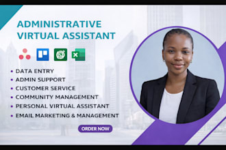 be your personal administrative virtual assistant