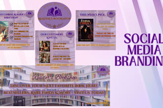 create professional social media branding