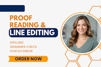 do proofreading line editing copy editor proofread your book novel grammar check