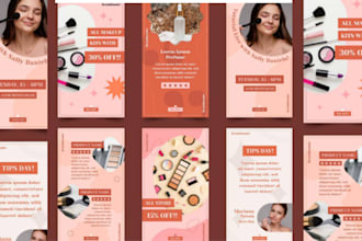 makeup artist ebook and service guide workbook design for beauty ebook template