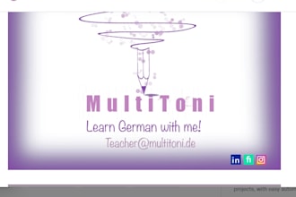 professionally teach you german