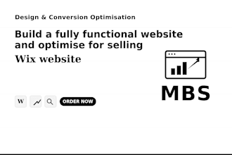 create a website for your business and optimise it for selling