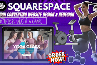 squarespace fitness therapy website design redesign squarespace yoga gym website