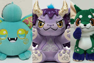 create soft plush toys crochet amigurumi plushie for you