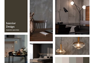provide online interior styling, layout advice and mood board