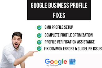 do google my business profile setup optimization profile verification guide