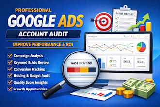 do a detailed google ads account audit for better ROI