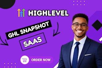 ghl snapshot ghl saas ghl landing pageghl automation ghl workflow