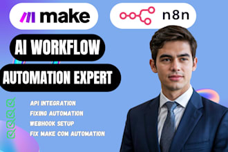 fix make com automation make com scenerio made com fix zapier automation n8n ai
