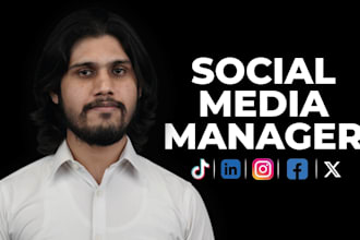 be your social media content manager