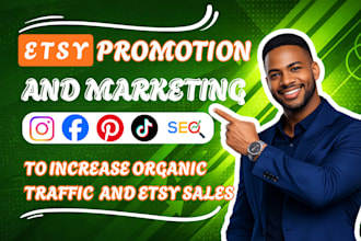 promote etsy shop or etsy promotion to increase etsy traffic and sales, etsy seo