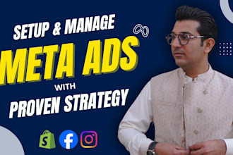 be meta ads manager, facebook marketing, instagram ads for shopify ecommerece