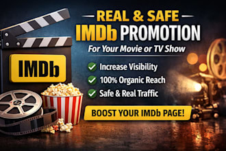 promote your imdb movie and increase visibility