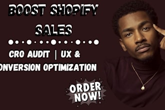 boost shopify sales with conversion rate optimization cro audit
