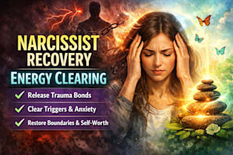 clear energetic imbalances from narcissistic abuse trauma bonds and triggers