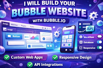 build bubble io developer bubble website web app bubble mvp bubble app developer