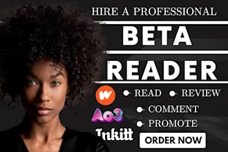 beta read, comment and review on your wattpad, ao3, inkitt or royal road stories
