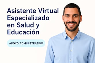 apoyo administrativo remoto para profesionales