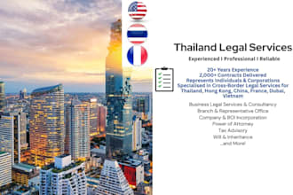 be your international lawyer for thailand legal services