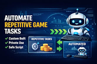 smart ai game bot, computer vision game bot, custom game bot script