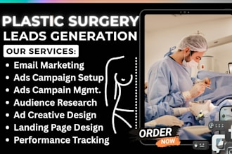 generate plastic surgery, cosmetic surgery, bbl and botox leads sales funnel