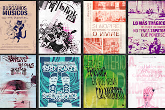 design alternative indie poster or flyer