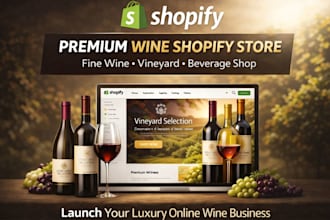 design premium natural wine store fine wine store vineyard store beverage store