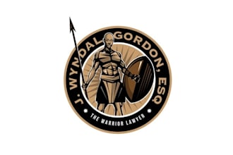 make t shirt theme logo with a top notch attorney law brand