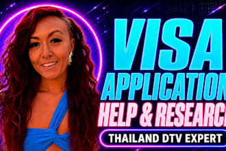 help you get a thailand dtv, digital nomad, or tourist visa