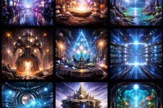 create unique and custom ai art using your concept with midjourney ai advanced
