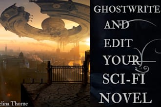 ghostwrite and edit your science fiction story