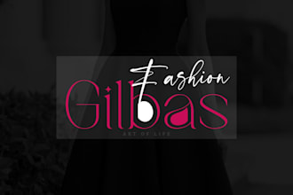 design fashion brand logo with copyright