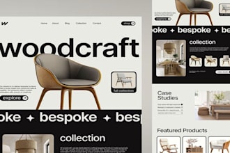 luxury dropshipping furniture shopify, luxury squarespace website