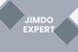 be a jimdo expert for your business brand