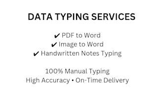do fast and accurate typing from PDF, image to word