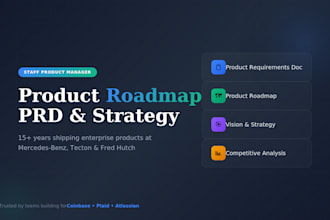 create your product roadmap prd or program plan as a staff pm