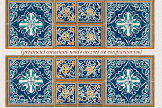 create seamless tile pattern design