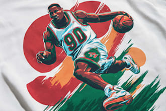 do vintage nba NFL all sports 90s bootleg streetwear design