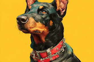 draw watercolor pet portrait your pets