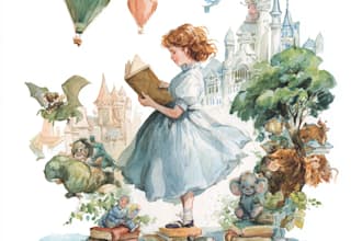 illustrate watercolor children book illustration children