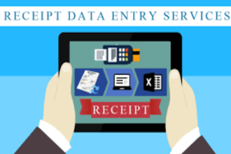 do any type of receipt data entry and data extraction