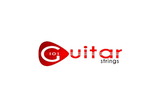 create startup company selling guitar strings logo