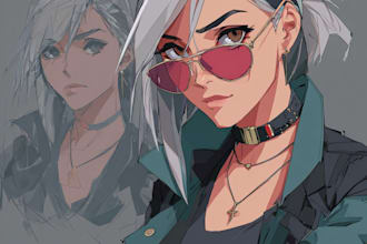 create anime characters or fanart