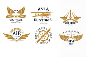 design professional airline logo for your company