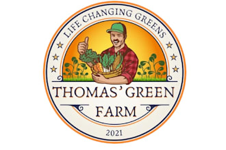 design creative landscape, trimming, agriculture logo