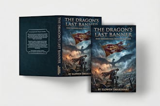 do a professional book cover, paperback, ebook hardcover