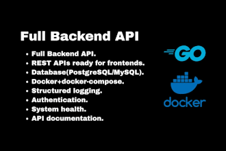 build a clean, production ready backend API