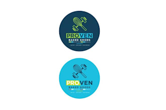 design healthy baked goods company logo